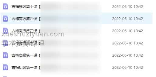 水河子古梅花 苗老师古梅花易数培训 古梅初级+高级课程插图