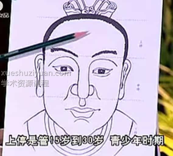 基础面相学讲座教学视频12集插图