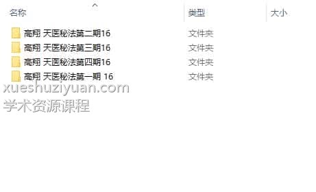 最新高翔天医秘法四套大全2022年9月新课插图