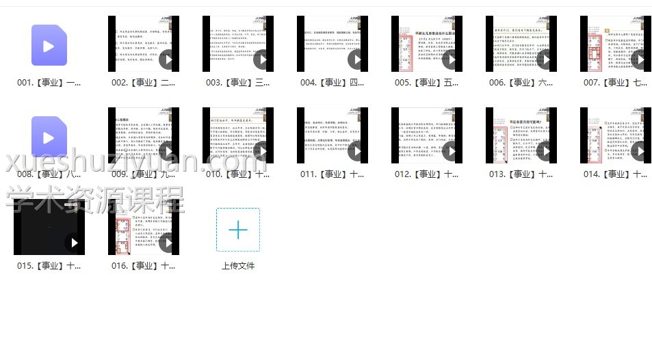 晓星 奇门测事业 视频16集教程 网盘下载插图1